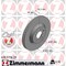 Zimmermann Brake Disc - Standard/Coated, 610371620 610371620 - alternate 2